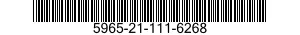 5965-21-111-6268  5965211116268 211116268