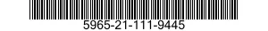 5965-21-111-9445  5965211119445 211119445
