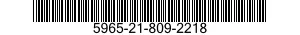 5965-21-809-2218 LOUDSPEAKER,PERMANENT MAGNET 5965218092218 218092218