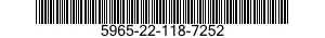 5965-22-118-7252 HEADSET-MICROPHONE 5965221187252 221187252