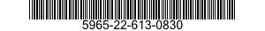 5965-22-613-0830 MICROPHONE,CAPACITOR 5965226130830 226130830