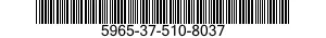 5965-37-510-8037 MICROPHONE,WIRELESS 5965375108037 375108037