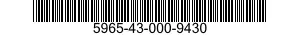 5965-43-000-9430 HEADSET-MICROPHONE 5965430009430 430009430