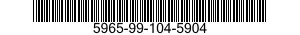 5965-99-104-5904  5965991045904 991045904