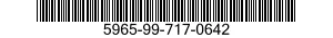 5965-99-717-0642 CABLE ASSEMBLY,SPECIAL PURPOSE,ELECTRICAL 5965997170642 997170642