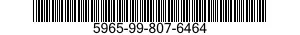 5965-99-807-6464 HANDSET 5965998076464 998076464