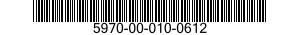 5970-00-010-0612  5970000100612 000100612