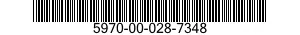 5970-00-028-7348  5970000287348 000287348