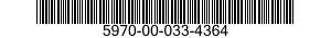 5970-00-033-4364  5970000334364 000334364