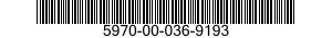 5970-00-036-9193  5970000369193 000369193