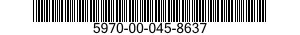 5970-00-045-8637  5970000458637 000458637