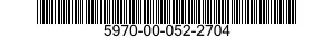 5970-00-052-2704 INSULATION ROD,ELECTRICAL 5970000522704 000522704