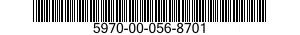 5970-00-056-8701  5970000568701 000568701