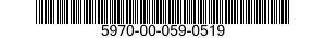 5970-00-059-0519  5970000590519 000590519