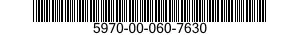 5970-00-060-7630  5970000607630 000607630