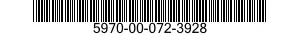 5970-00-072-3928  5970000723928 000723928