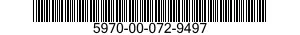 5970-00-072-9497  5970000729497 000729497