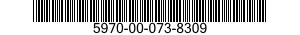 5970-00-073-8309  5970000738309 000738309