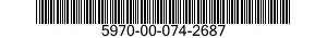 5970-00-074-2687 MARKER STRIP 5970000742687 000742687