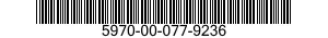 5970-00-077-9236  5970000779236 000779236