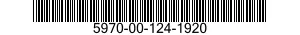 5970-00-124-1920  5970001241920 001241920