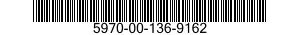 5970-00-136-9162 INSULATOR,PLATE 5970001369162 001369162