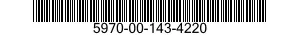 5970-00-143-4220 INSULATOR,PLATE 5970001434220 001434220