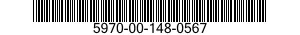 5970-00-148-0567  5970001480567 001480567