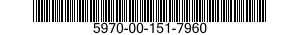 5970-00-151-7960  5970001517960 001517960