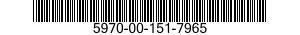 5970-00-151-7965  5970001517965 001517965