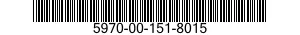 5970-00-151-8015  5970001518015 001518015