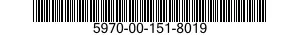 5970-00-151-8019  5970001518019 001518019