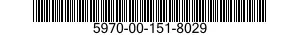 5970-00-151-8029  5970001518029 001518029