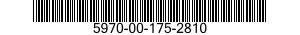 5970-00-175-2810  5970001752810 001752810