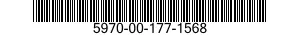 5970-00-177-1568 INSULATOR,PLATE 5970001771568 001771568