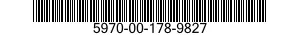 5970-00-178-9827  5970001789827 001789827