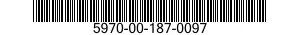 5970-00-187-0097  5970001870097 001870097