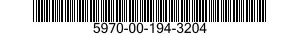 5970-00-194-3204  5970001943204 001943204
