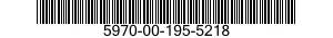 5970-00-195-5218  5970001955218 001955218