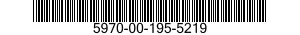5970-00-195-5219  5970001955219 001955219