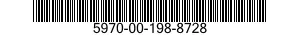5970-00-198-8728 INSULATOR,BUSHING 5970001988728 001988728