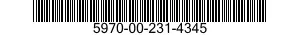 5970-00-231-4345  5970002314345 002314345