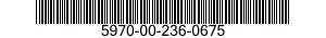 5970-00-236-0675  5970002360675 002360675