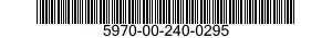 5970-00-240-0295  5970002400295 002400295