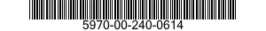 5970-00-240-0614  5970002400614 002400614