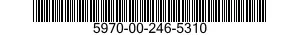 5970-00-246-5310 TAPE,INSULATION,ELECTRICAL 5970002465310 002465310
