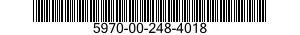 5970-00-248-4018 INSULATOR,ANGLE BRACKET 5970002484018 002484018