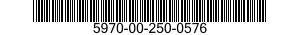 5970-00-250-0576  5970002500576 002500576