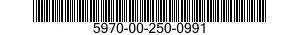 5970-00-250-0991  5970002500991 002500991
