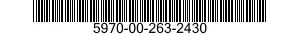 5970-00-263-2430  5970002632430 002632430